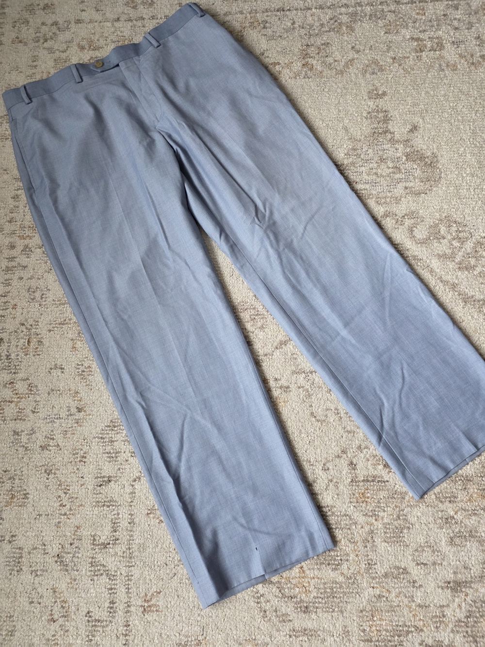 Ralph Lauren Men’s Light Blue Dress Pants - Straight Leg